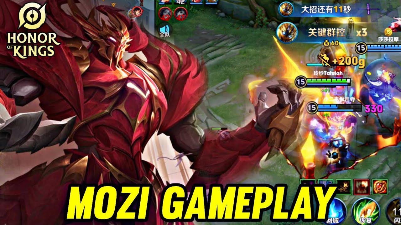 HOK : MOZI GAMEPLAY | IN MID LANE - HONOR OF KINGS