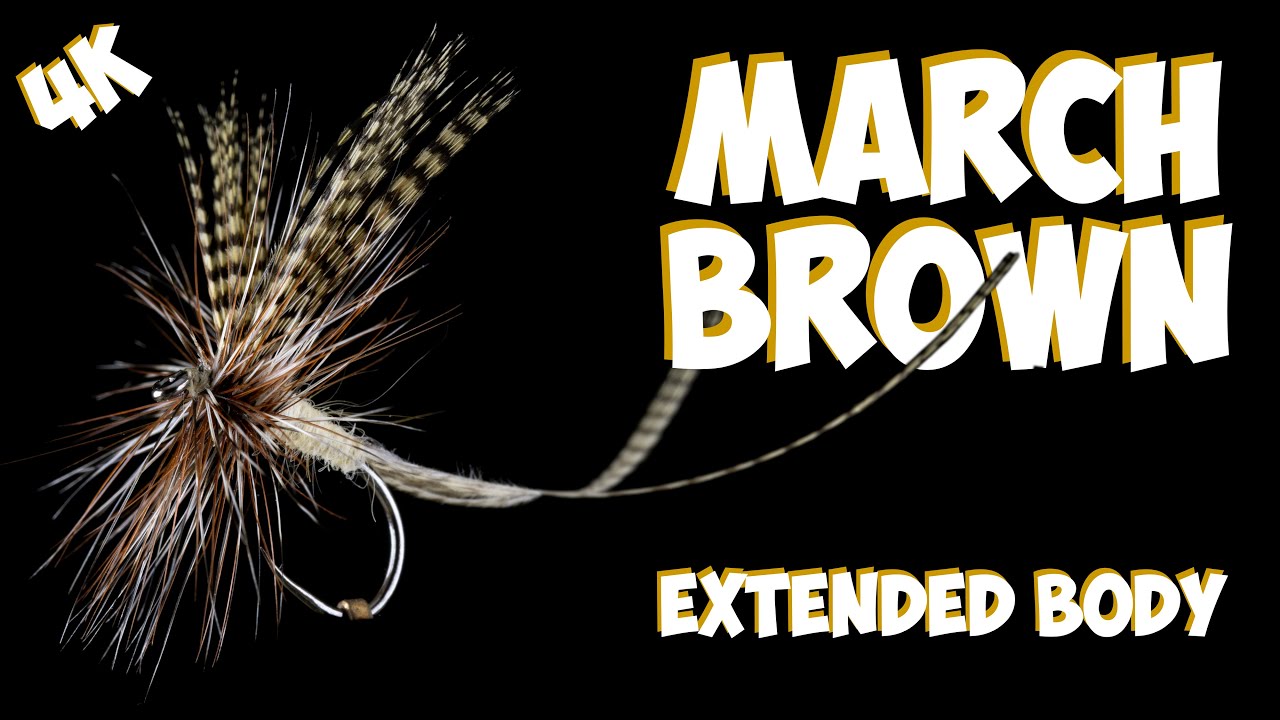March Brown Extended Body - Fly Tying