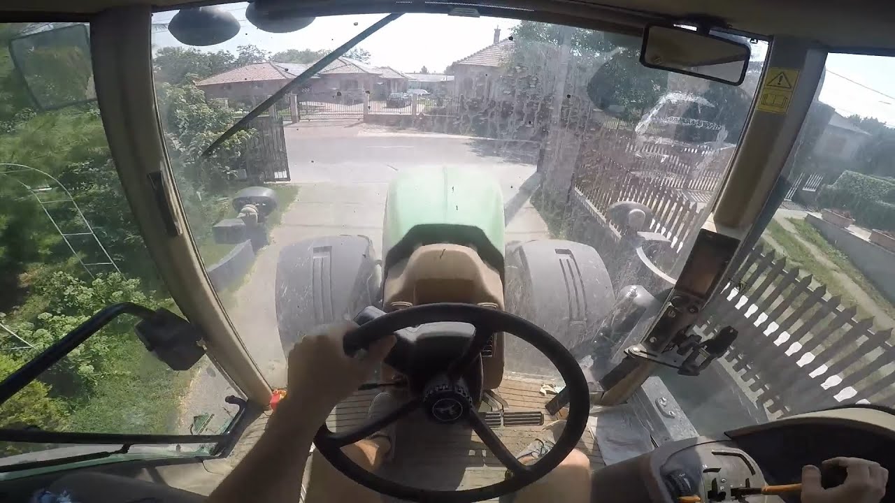 Discing for green manure | John deere 7830 + Lemken Rubin