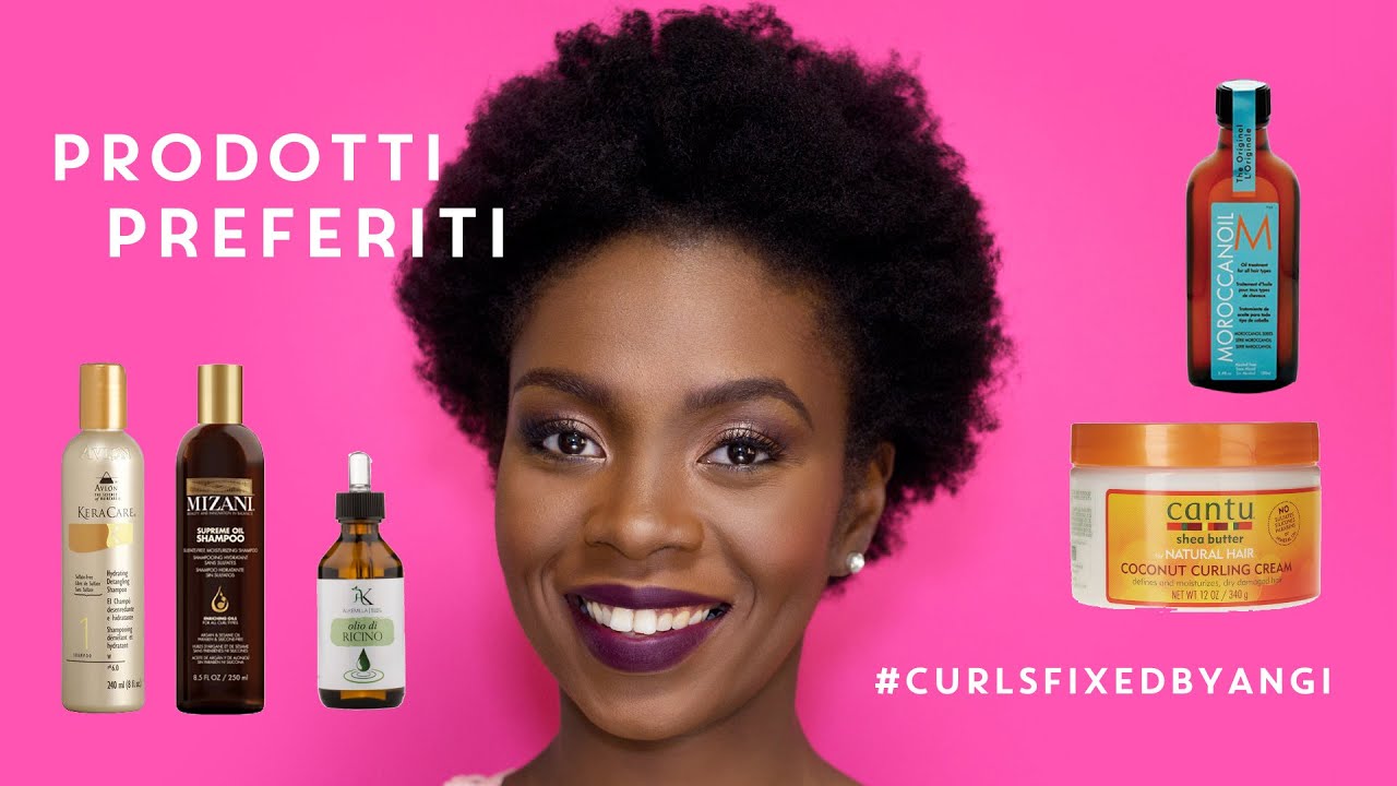 Prodotti PREFERITI per i CAPELLI RICCI AFRO del 2015 | CULRS FIXED BY ANGI | #AfroitalianSouls