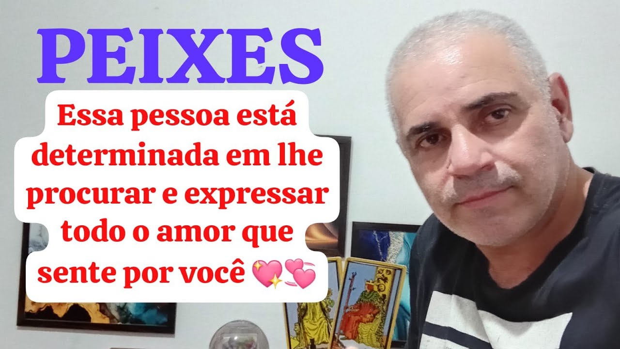 PEIXES: O DESPERTAR DE UMA PAIXÃO ESSA PESSOA NÃO TIRA OS OLHOS DE VOCÊ 😍❤️