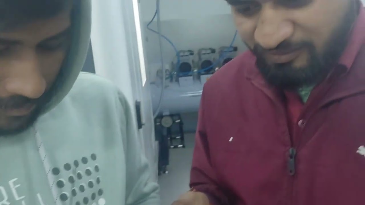 Cnc machine operator in night shift 