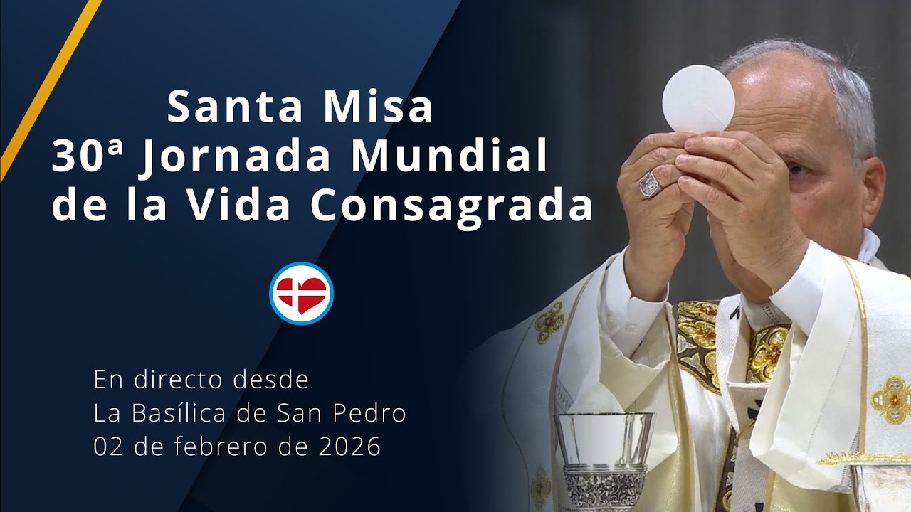 Papa León XIV - Santa Misa -  30ª Jornada Mundial de la Vida Consagrada.