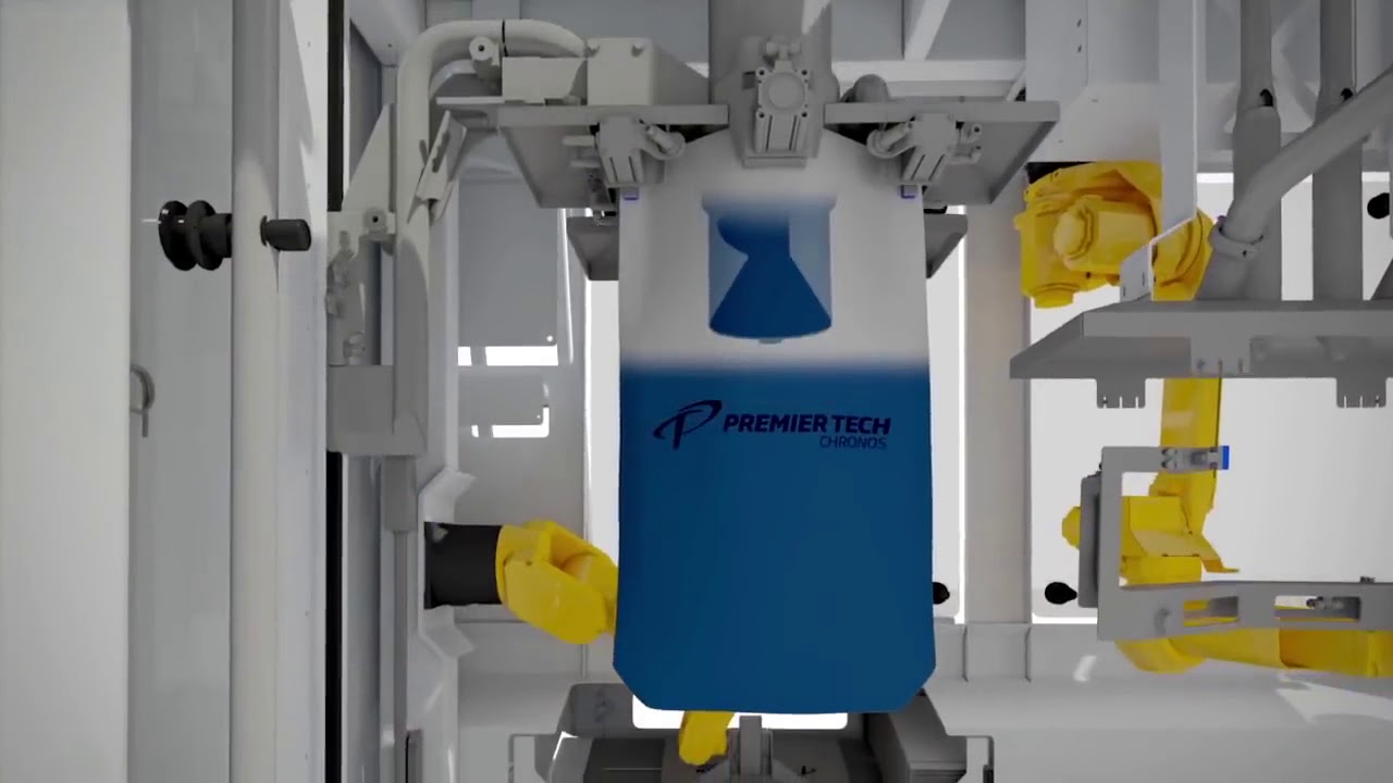 Ensacadora Autom&aacute;tica para sacos boca abierta con sistema de elevacion BFW 7000 B