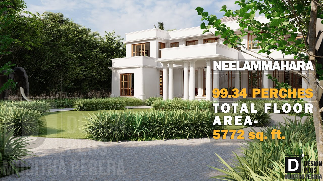 120.PROPOSED HOUSE AT NEELAMMAHARA BORALESGAMUWA SRI LANKA(Land Size-99.34 P/Floor Area-5772.sqft)