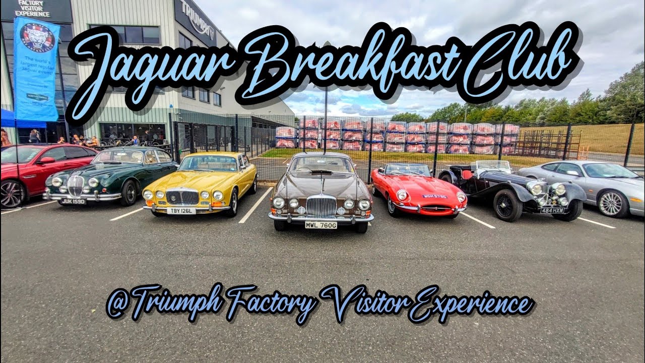 Jaguar Breakfast Club @ Triumph Factory 2025