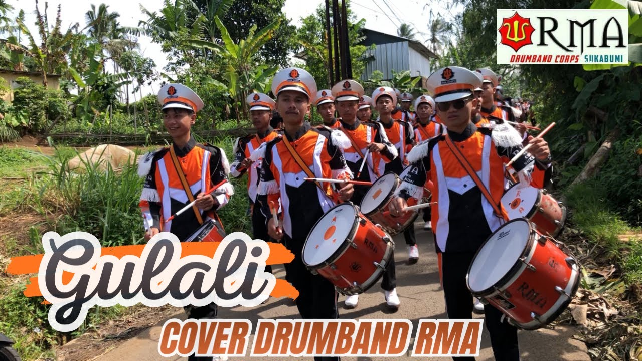 GULALI cover drumband RMA || Pareang Cijengkol #kanghajistudio 