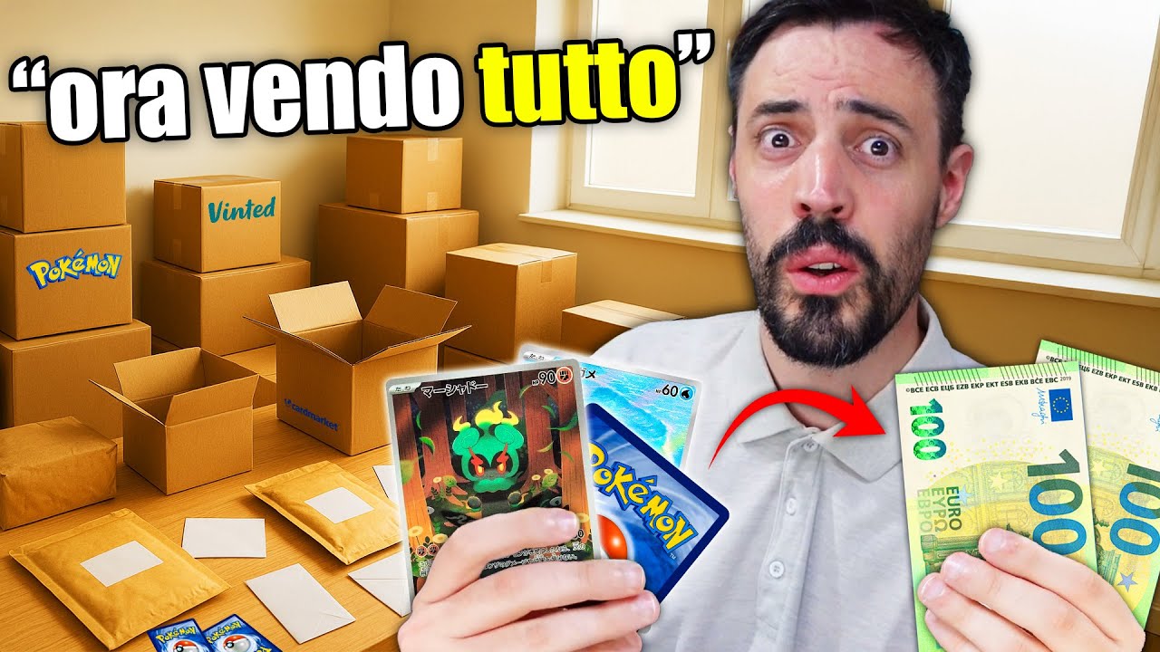 Ho Vissuto Vendendo Carte Pok&eacute;mon per 7 GIORNI
