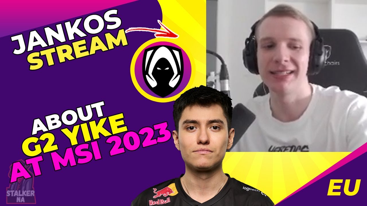 Jankos About G2 YIKE at MSI 2023 [SMURFING?!]