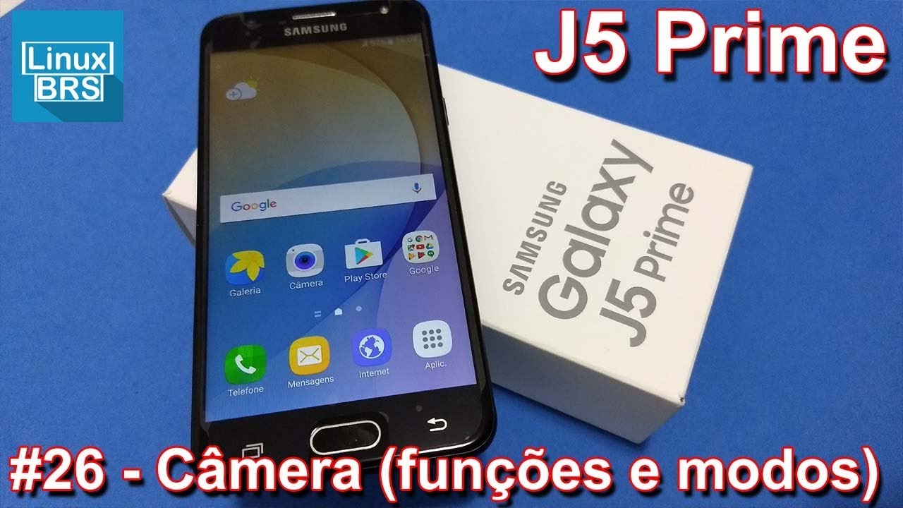 SAMSUNG GALAXY J5 PRIME - CAMERA (FUNÇÕES E MODOS)