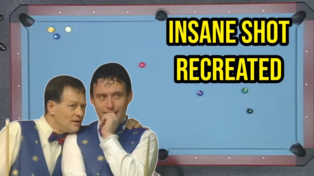 Recreating this INSANE pool shot by Alex Higgins