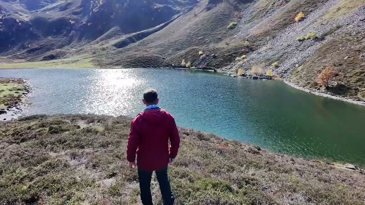 Lac d'Isaby depuis Ortiac