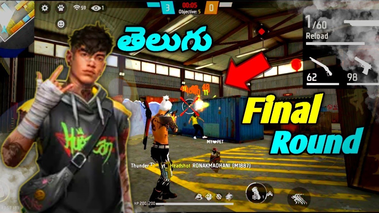 [ తెలుగు ] Taking risk in last round || lone wolf Headshort video || #trending #telugugaming #viral