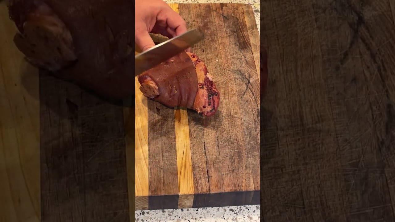Как приготовить свиную рульку #hamhock #prep