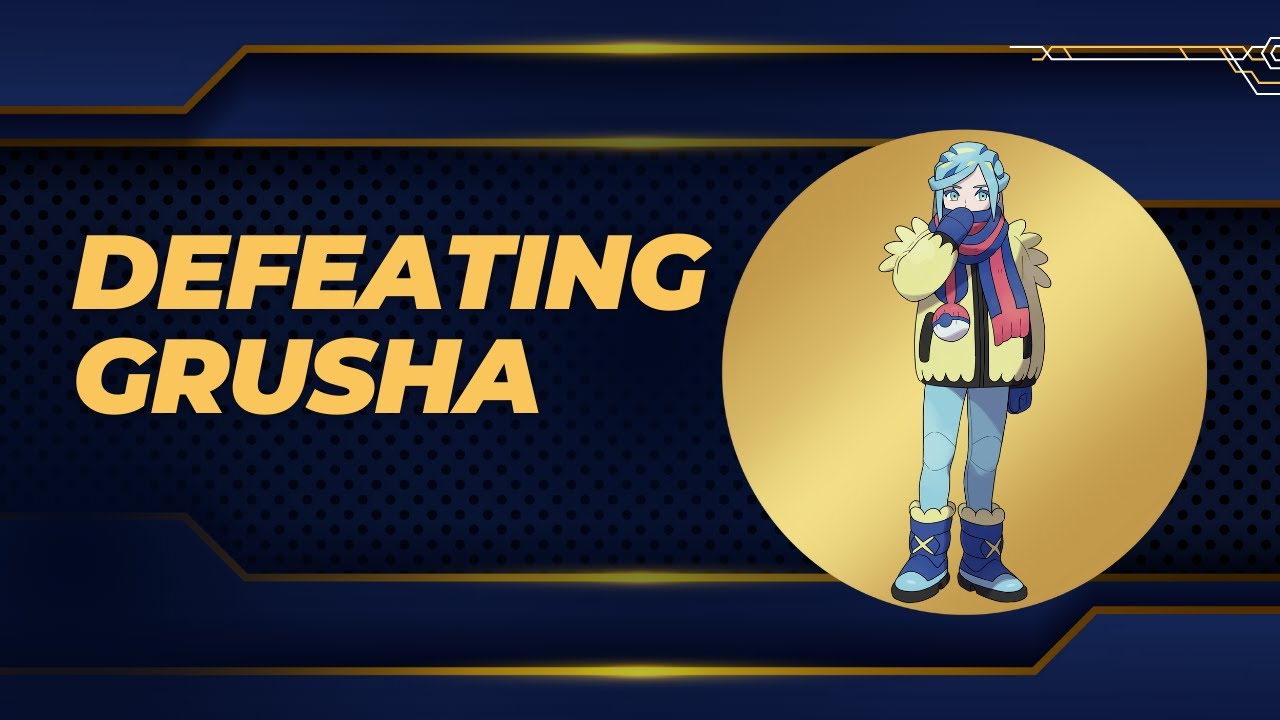 Tera Flareon fries Grusha at Glaseado Gym | Pokémon Violet | Nintendo Switch