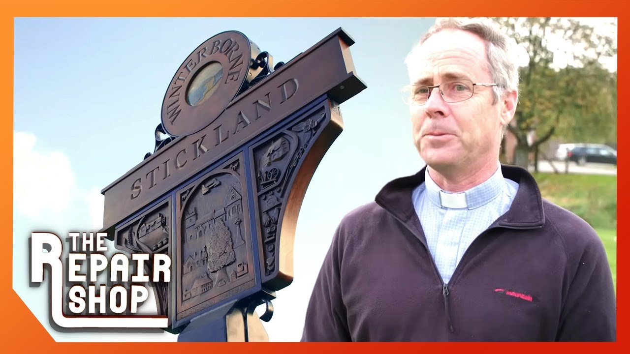 Restoring a Historic Hand-Carved Village Sign | The Repair Shop