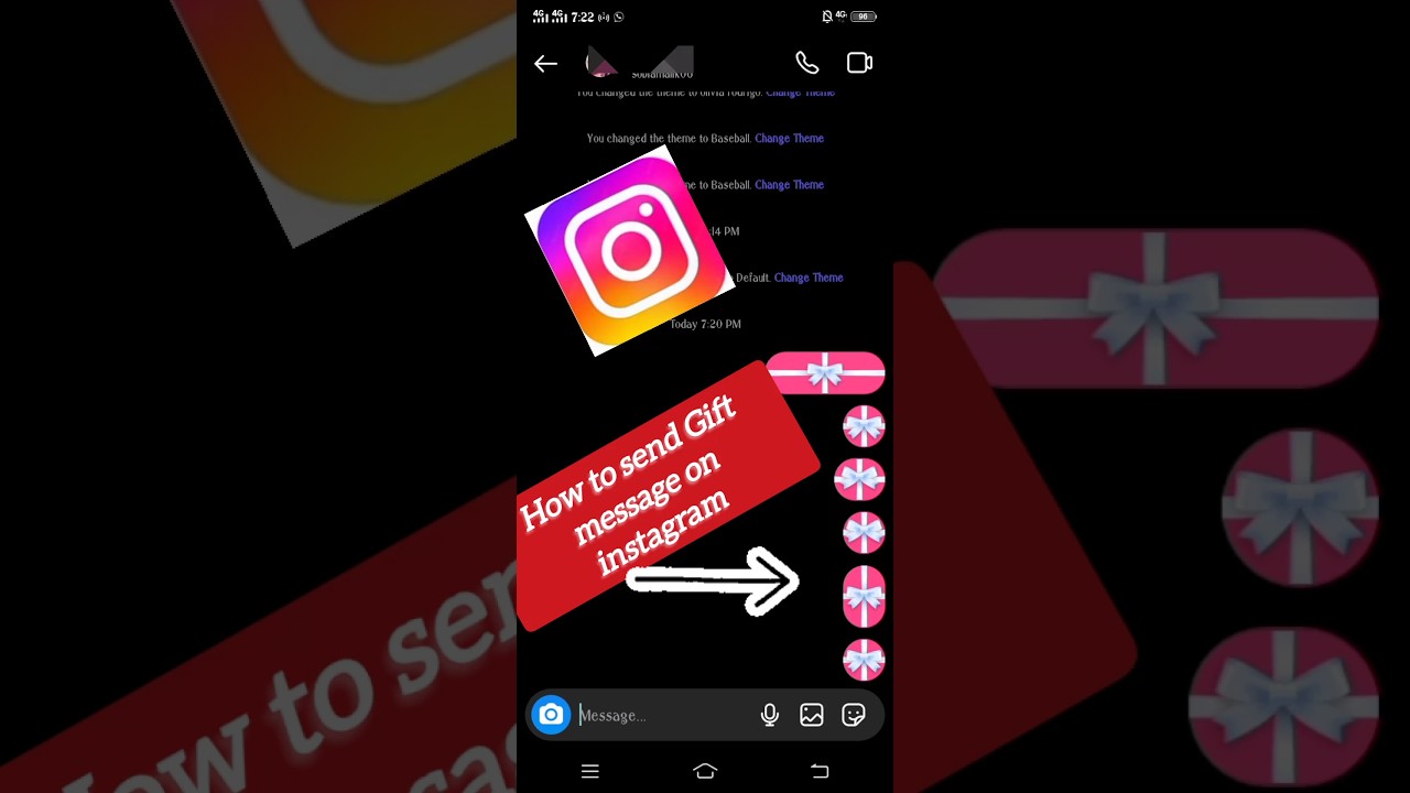 how to send gift message in instagram&brvbar;instagram per gift message kaise send kren&brvbar;September 14, 2023