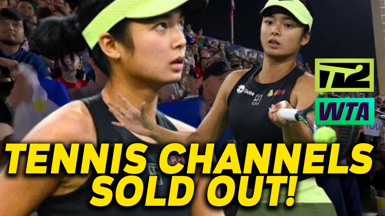 BUONG WTA GINULAT! LIBO LIBONG ALEXANDRA EALA FANS BUMILI NG TENNIS CHANNEL TO WATCH LIVE