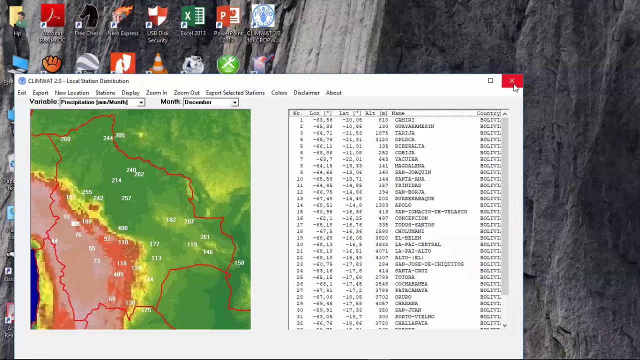 TUTORIAL COMPLETO  CROPWAT 8.0