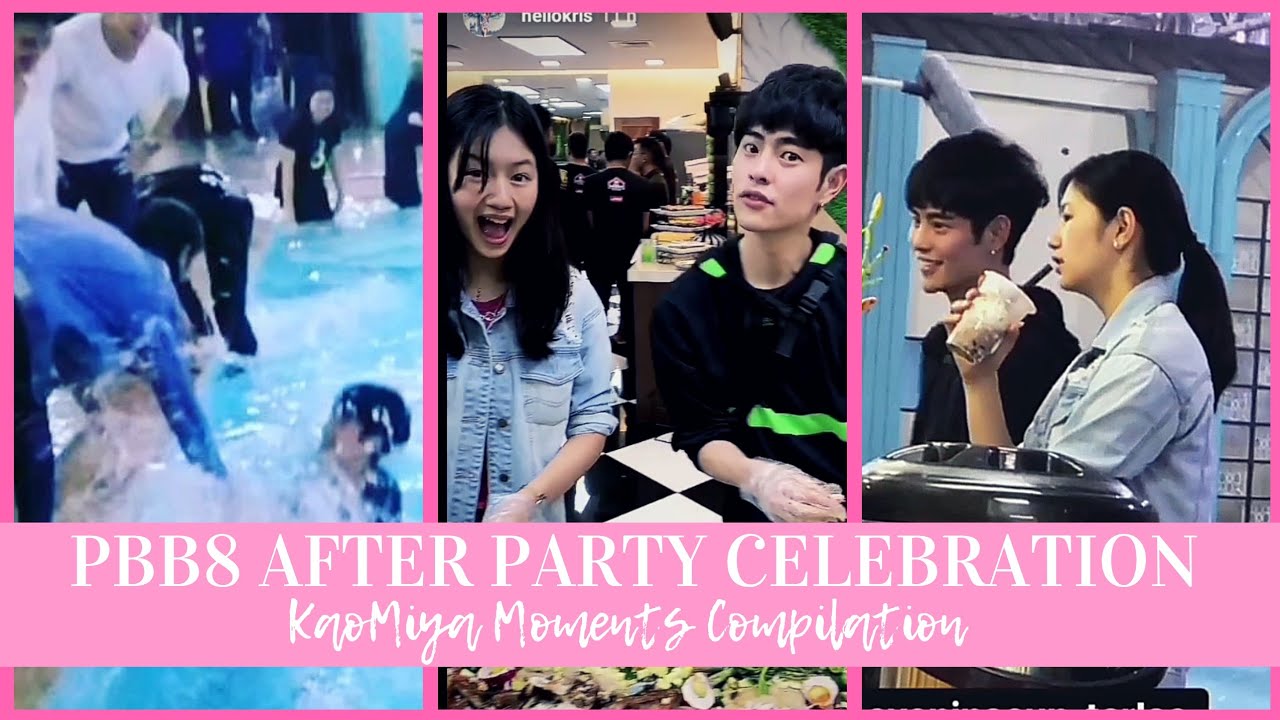 KAORI AND FUMIYA, HILAAN SA POOL - [KaoMiya Compilation: PBB8 After Party Celebration]