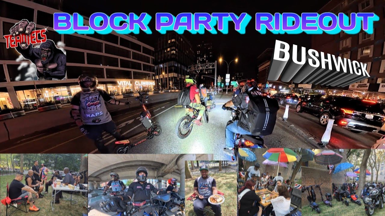 BLOCK PARTY RIDEOUT