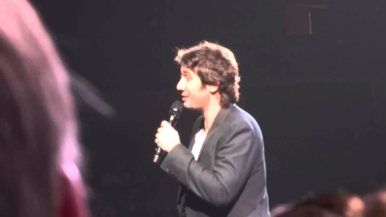 Josh Groban Q&A Dallas 111313