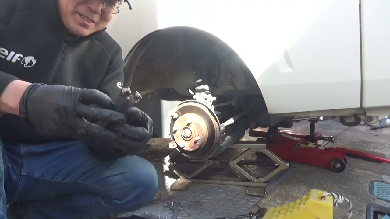 ハイゼットトラック　車検前に整備