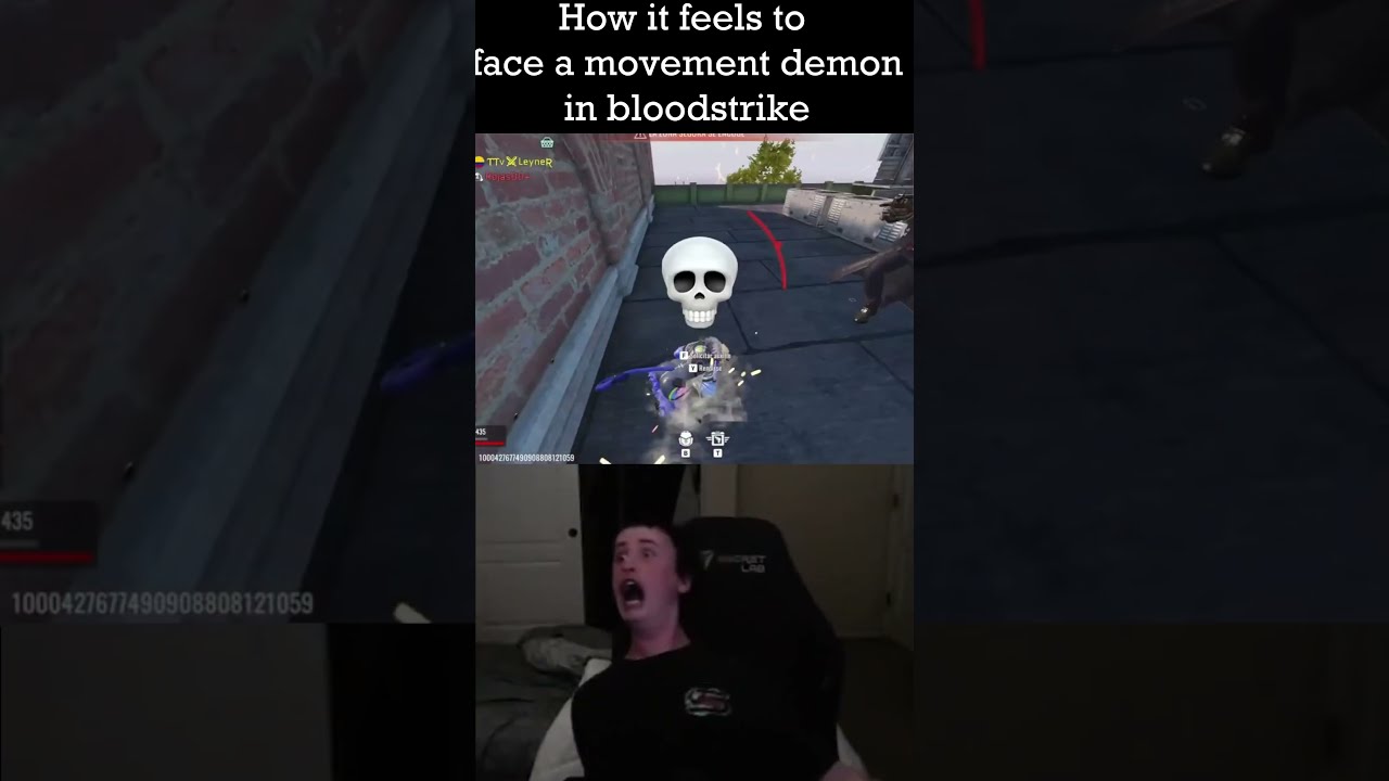 blood strike movement players are different #bloodstrike