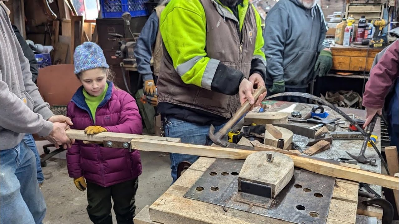 2025 Bow Workshop #oxen #yoke #woodworking