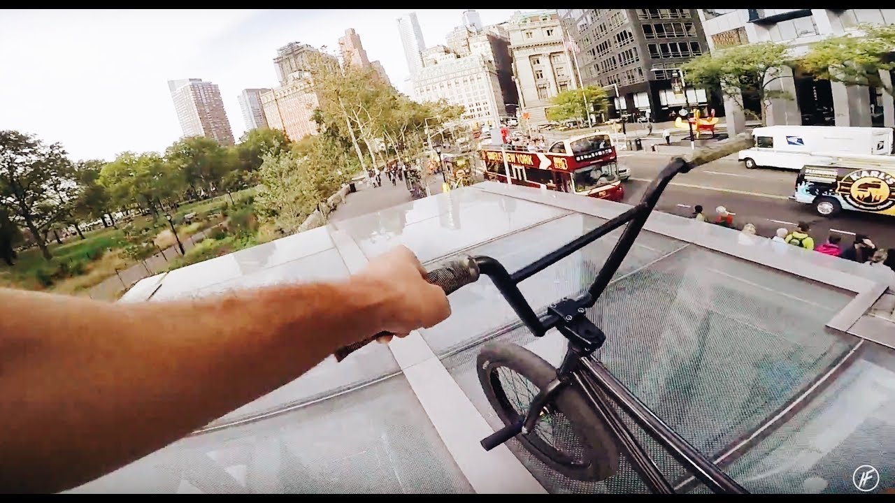 MASSIVE BMX NYC SUBWAY DROP IN!