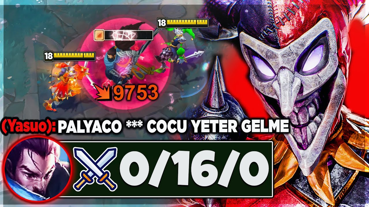 Bu Maçtan Sonra Oyunu SİLEBİLİR !! Yasuo'nun Psikolojisini Bozdum 😂