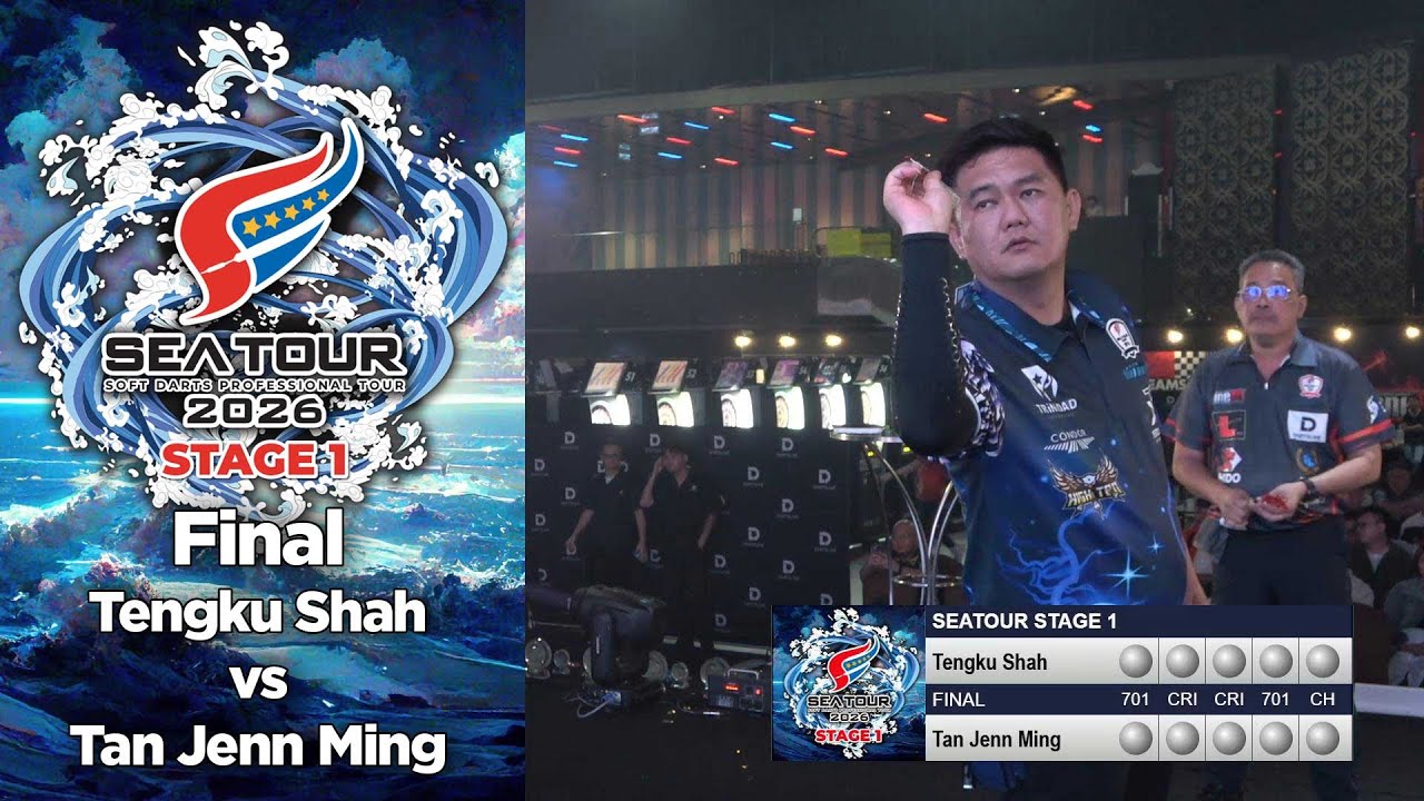 SEA TOUR 2026 STAGE 1 FINALS - Tengku Shah vs Tan Jenn Ming