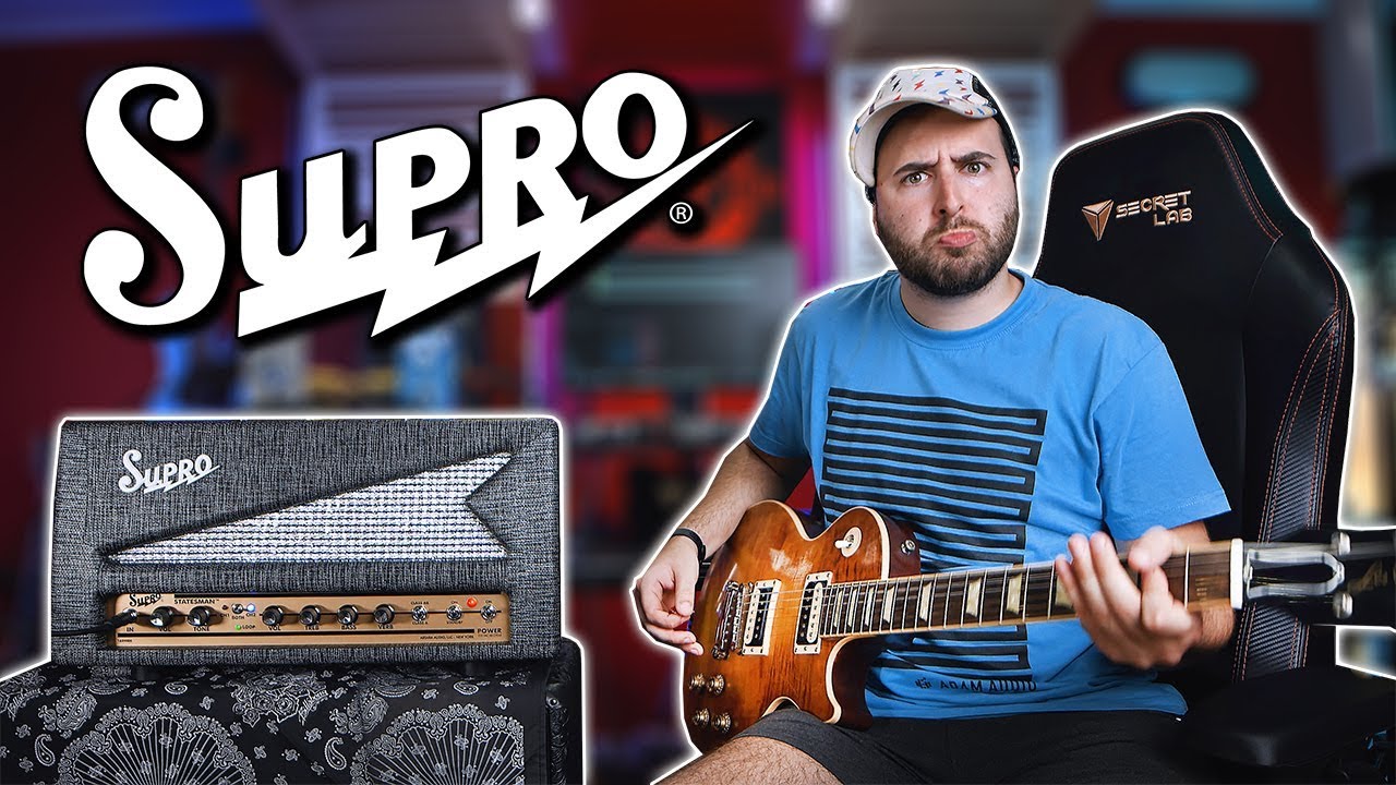 SOUND TEST of SUPRO 1699RH Statesman 50W Tube Amplifier