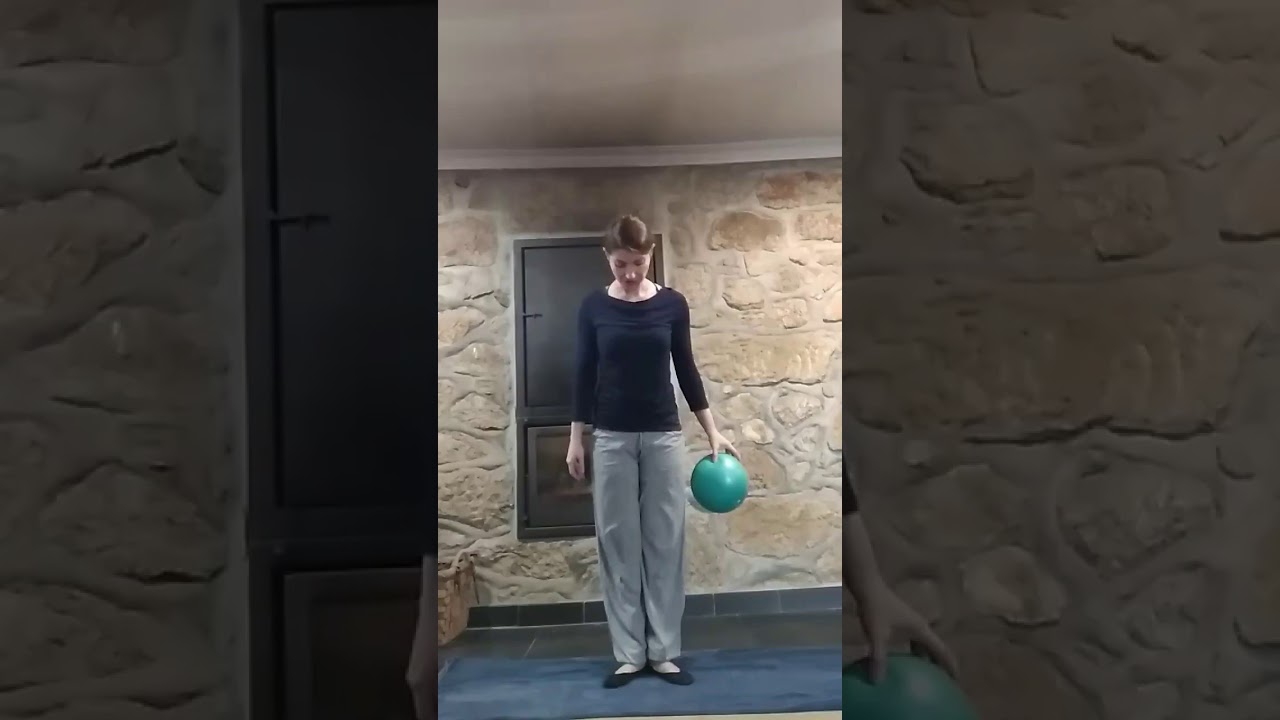 Exerc&iacute;cios pilates Cl&iacute;nico com bola!!!