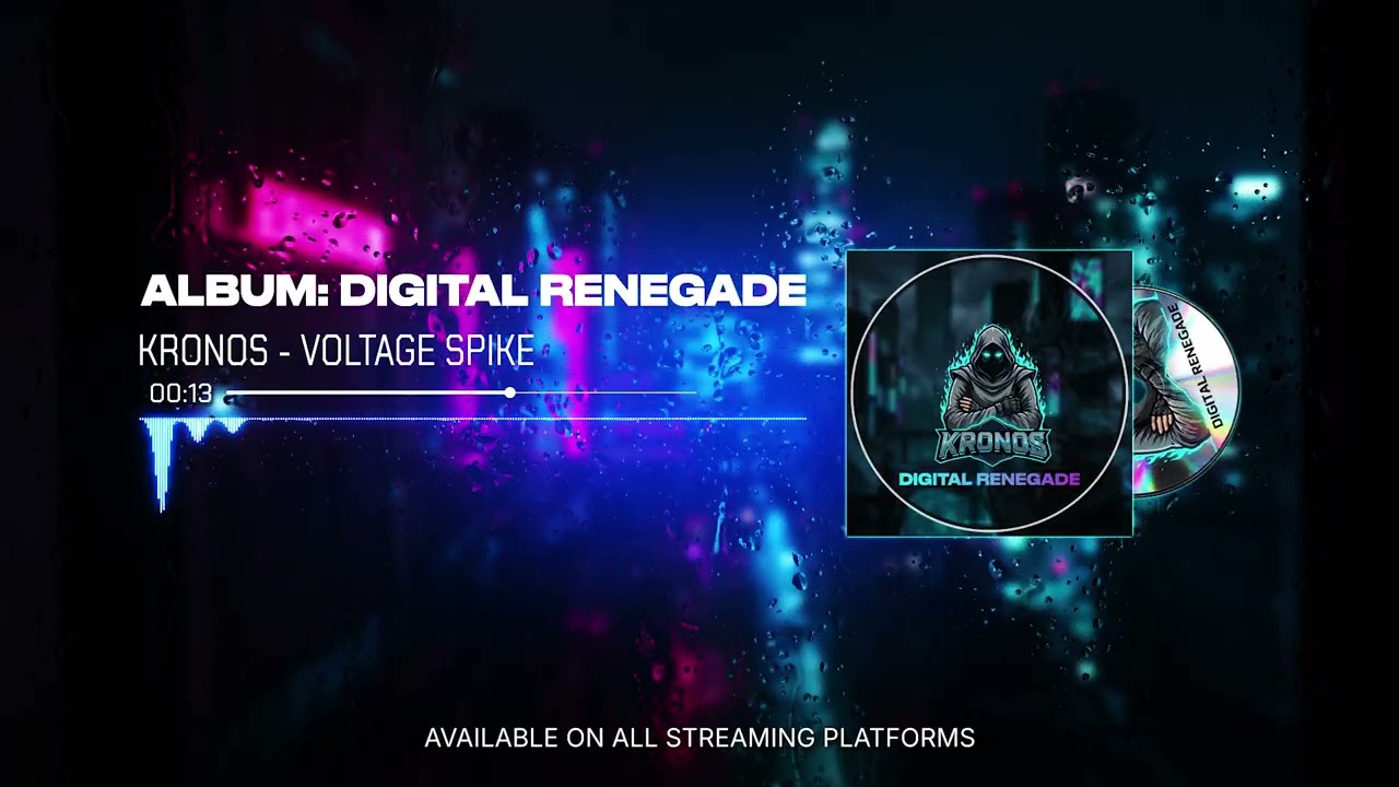 Rainy Neon City Audio Visualizer | Motion Design Portfolio