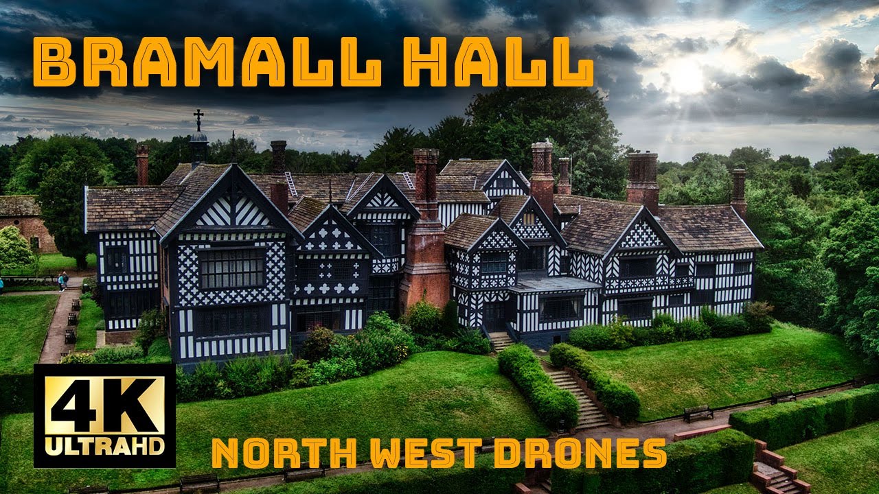 Bramall Hall - Bramhall Park - DJI Air2s - Drone Footage 4k