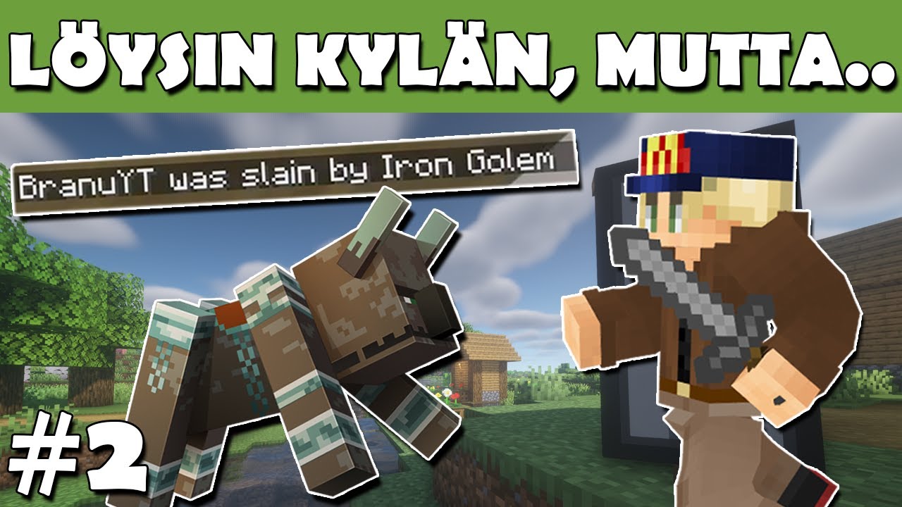 Aloitin raidin VAHINGOSSA | Minecraft Survival Suomi | K1 - J2