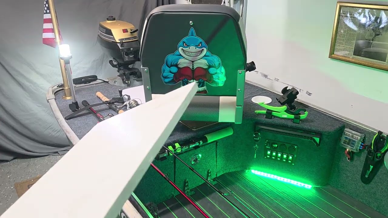 Jon Boat to Bass Boat conversion 1985 Coleman Crawdad 