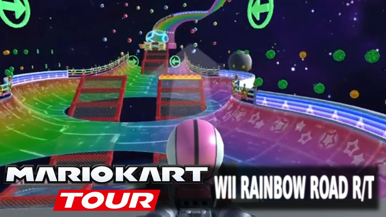 Space Tour 2023 - Baby Peach Cup - Wii Rainbow Road R/T | Mario Kart Tour | Ep. 50