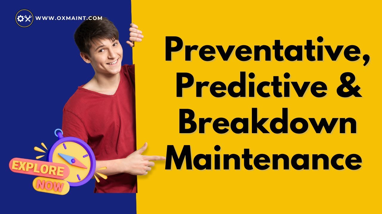 Preventative, Predictive and Breakdown Maintenance #maintenance #maintenancemanagement #shorts