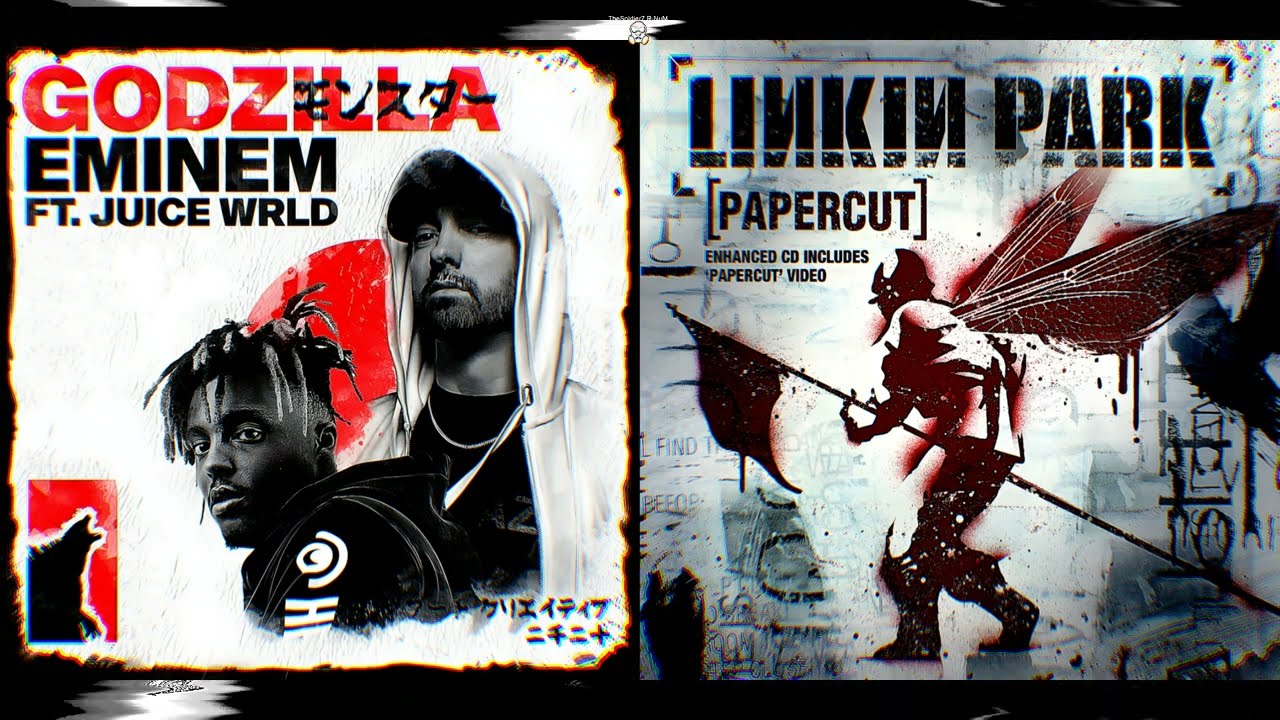 LP + Eminem - Papercut Godzilla [Mashup] HD