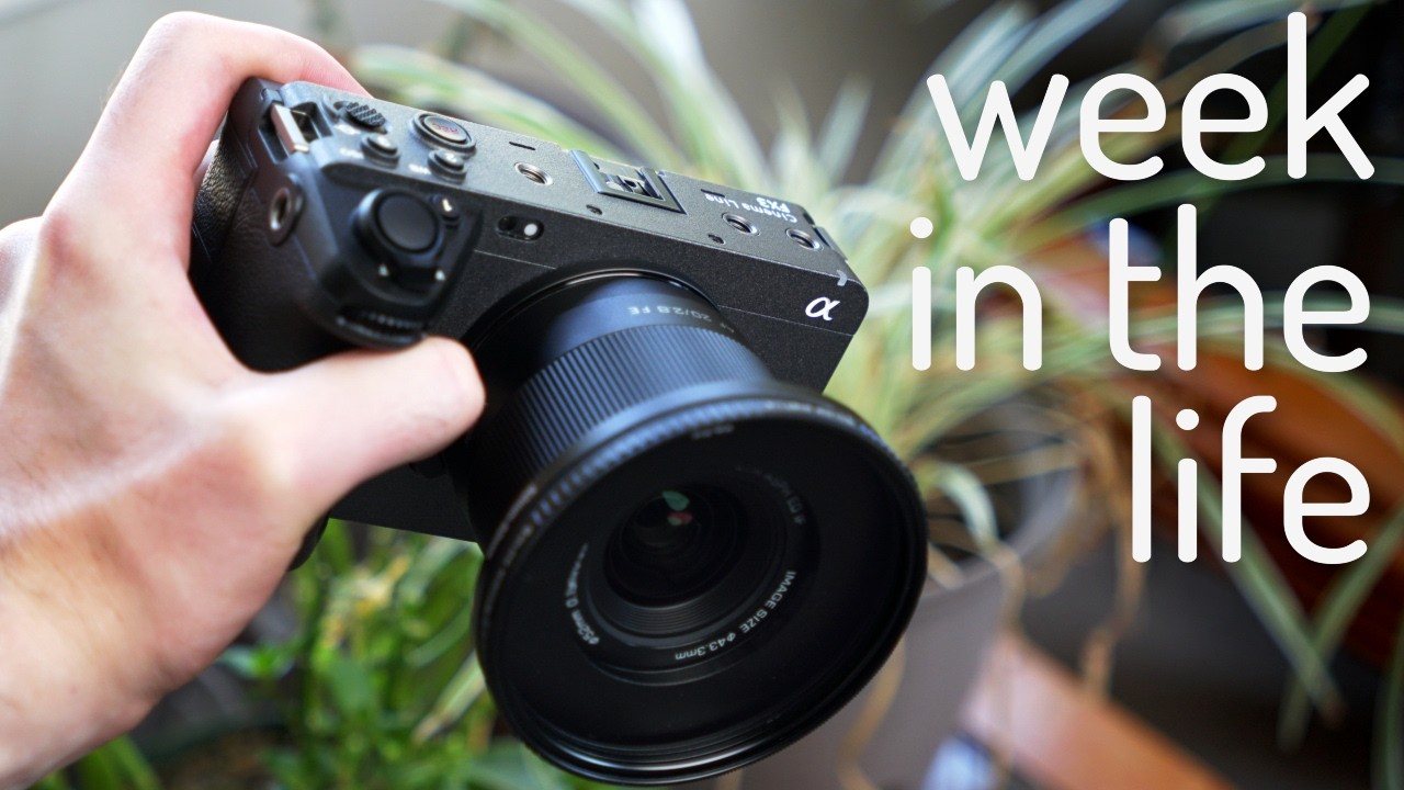 A productive week in the life with the Sony FX3