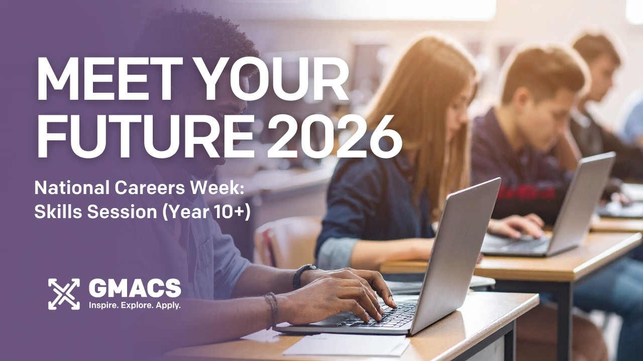 Meet Your Future 2026: Skills Session (Year 10+)