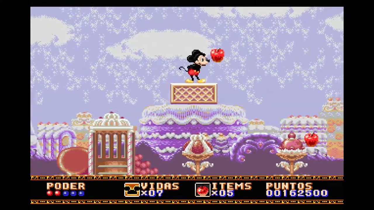 Castle of Illusion Starring Mickey Mouse (Genesis / Mega Drive) 1CC