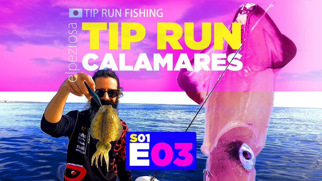 Cap. 3 | Trucos para pescar calamares y sepias a Tip run: Estilo Japonés 🇯🇵