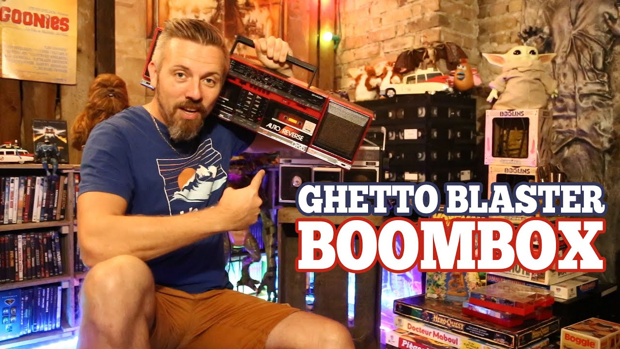 Le Boombox Ghetto Blaster, symbole du Hip Hop des années 90