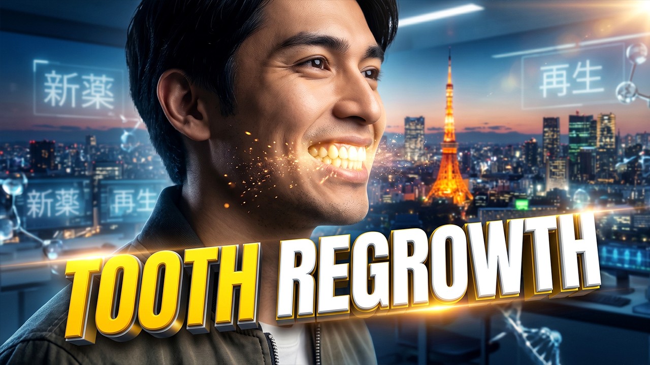 Japan's New Tooth Regrowth Medicine Could END Dentures & Implants by 2030! 🦷