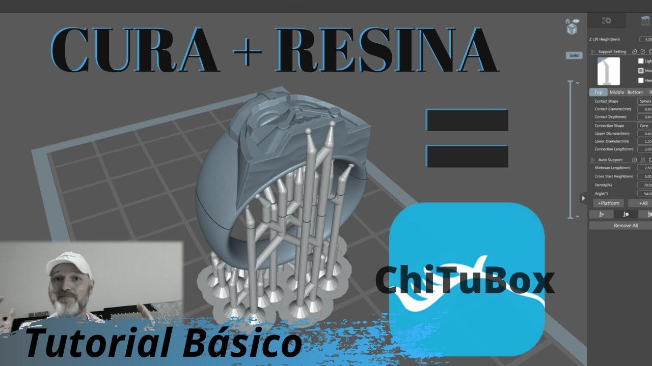 Chitubox - O CURA das impressoras de Resina | Como Configurar e Usar