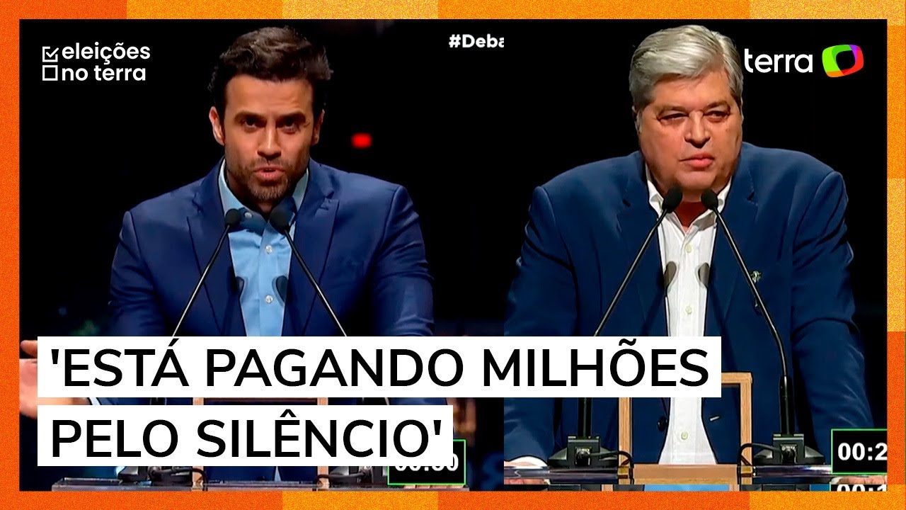Datena se recusa a fazer pergunta a Mar&ccedil;al e candidato relembra acusa&ccedil;&atilde;o de ass&eacute;dio