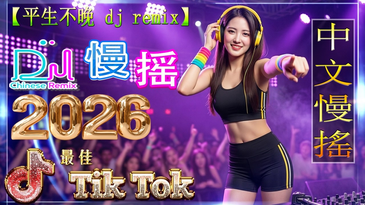 平生不晚 -【動態歌詞 / Lyrics Video】 热播流行中文DJ串烧，超上头#必听热门歌曲 #中文歌曲 #音樂 #抖音热歌 #推薦 #dj #车载dj音乐 #越听越上头